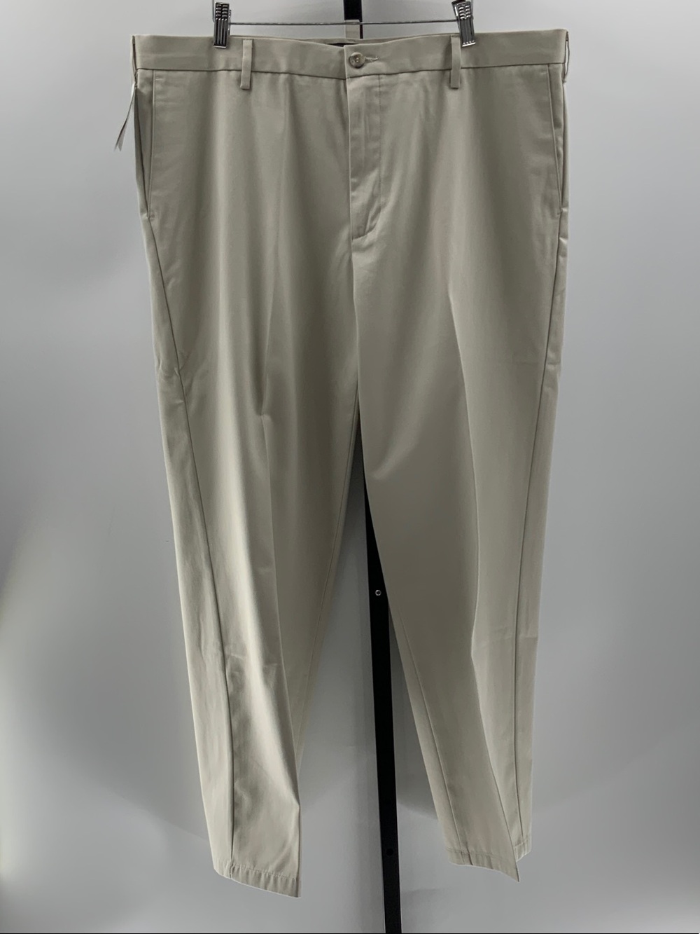 Dockers Men's Flat-Front Chinos in Light Beige